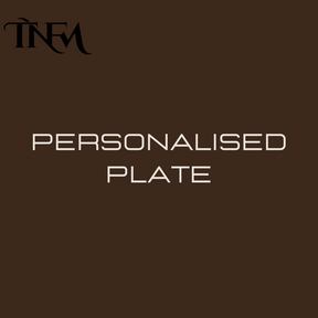 Personalised Plate