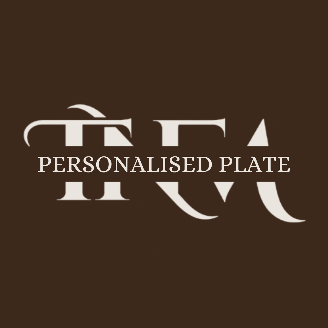 Personalised Plate