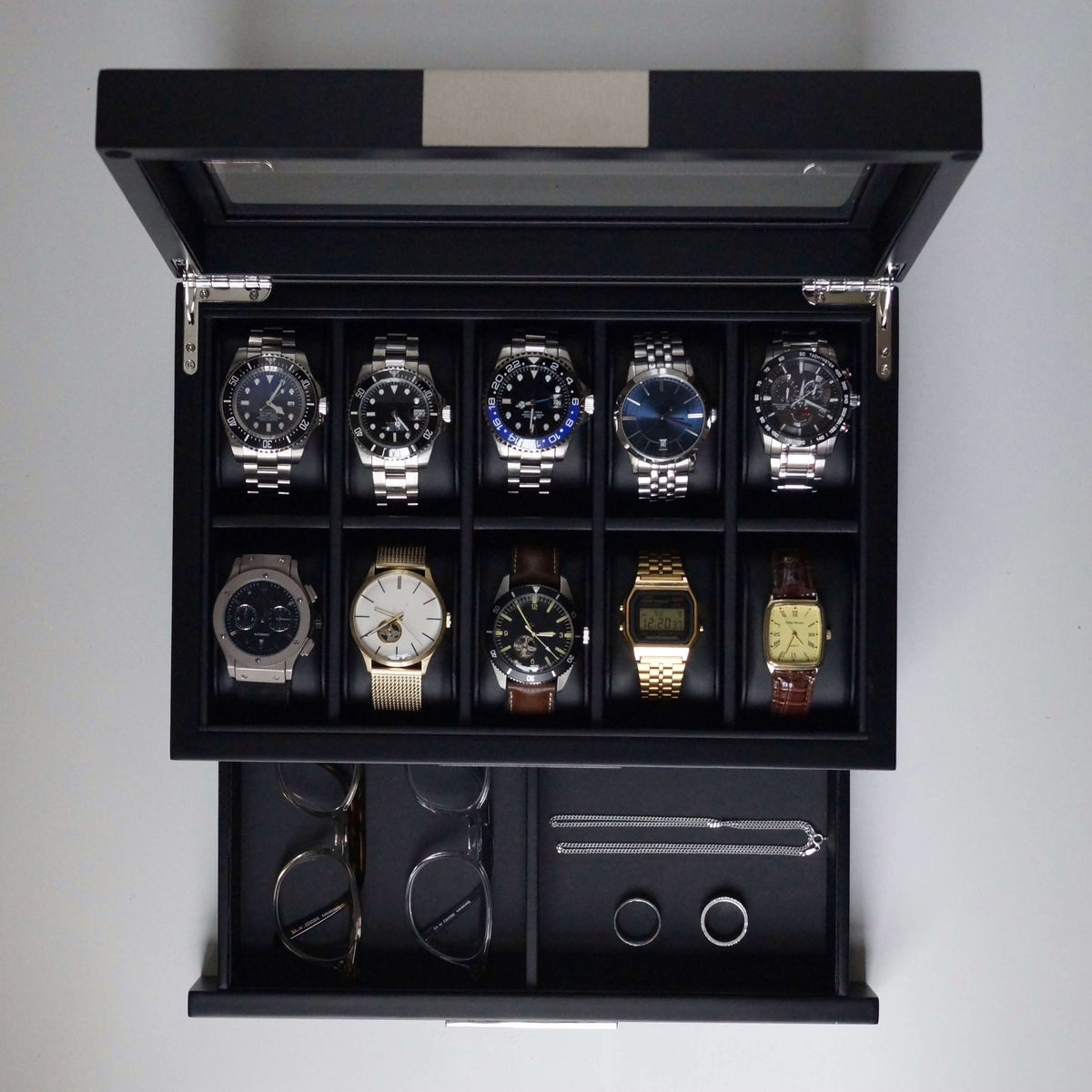 Luxury watch best sale display case